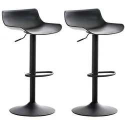 CLP 2er Set Barhocker Aveiro   Farbe: schwarz