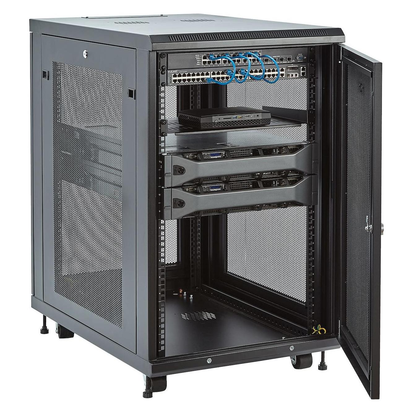 StarTech Server Rack 18U (18 HE) (RK1833BKM)