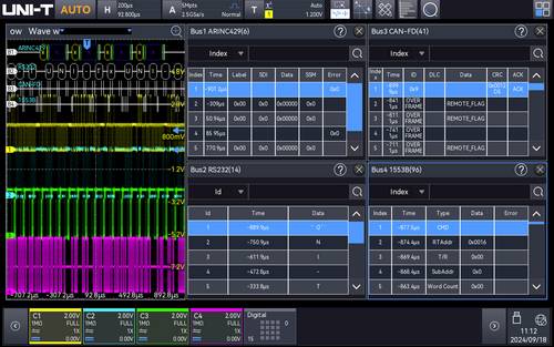 Uni-T MSO3000HD-BND Mess-Software Upgrade