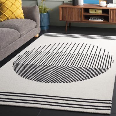 SAFAVIEH Handmade Rodeo Drive Kanti Mid-Century Modern Wool Rug