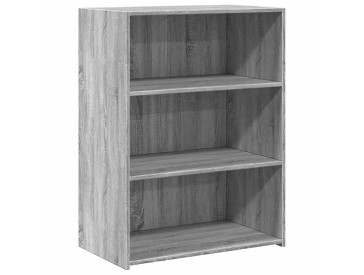 GHVBNMF Sideboard Grau Sonoma 70x41x93 cm Kommode aus Holzwerkstoff Kompakter Beistellschrank mit viel Stauraum für Wohnzimmer und Flur, pflegeleicht und zeitlos modern gestaltet.