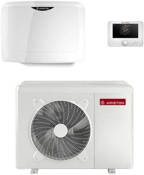Ariston Pompe à Chaleur Monobloc Nimbus Pocket M Net 3,5 kW Air-Eau R-32 Wi-Fi Classe A+++