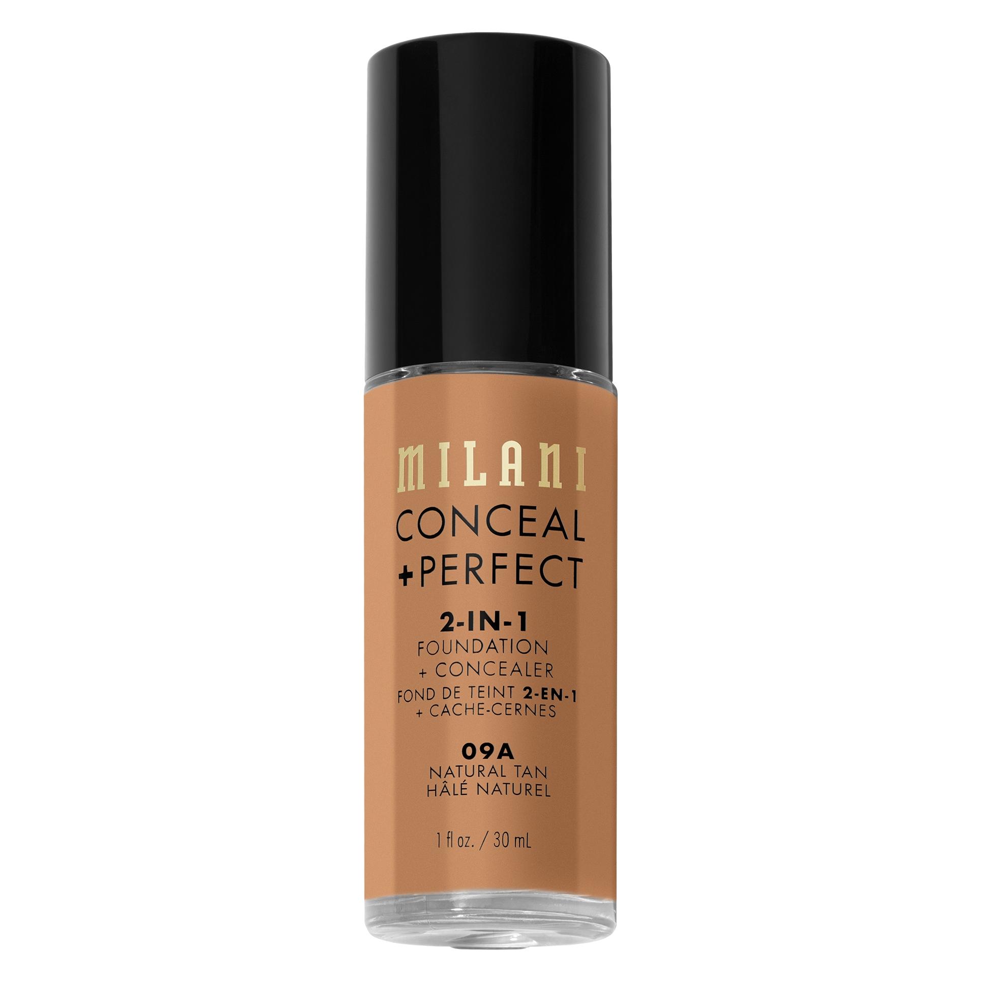 Milani Cosmetics - Conceal + Perfect 2-In-1 Foundation - Natural Tan - 30 ml (Natural tan) (MPCF-09A)