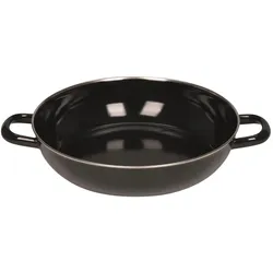 Riess 0077-22, Pfanne + Kochtopf, Schwarz