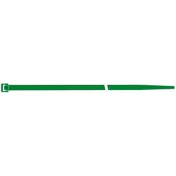 SAPISELCO Kabelbinder grün 280x4,5mm 100er Pack