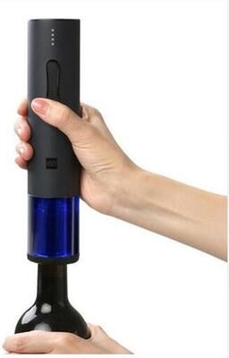 Snug & Styled Xiaomi Huohou Electric Wine Opener Automatic Corkscrew Kit With Foil Cutter & Battery Display Corkscrew