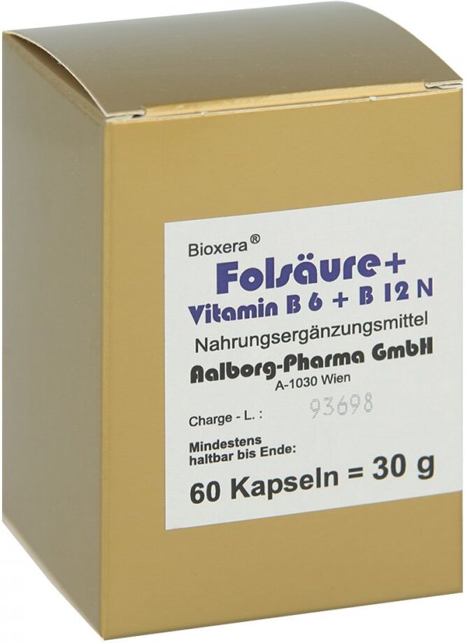 FBK-Pharma Folsäure+Vitamin B6+B12 Komplex N Kapseln