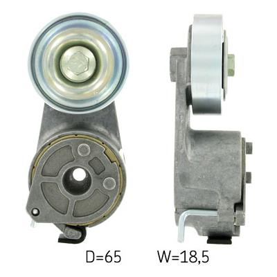 SKF Spannrolle, Keilrippenriemen VKMCV 52010 für Iveco