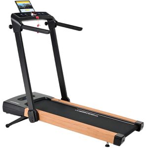 Christopeit Walking-Pad 2 in 1S, mit Handlauf & Steigung, mit Fernbedienung & LED-Display, max. 55dB, bis 120kg & 14km/h
