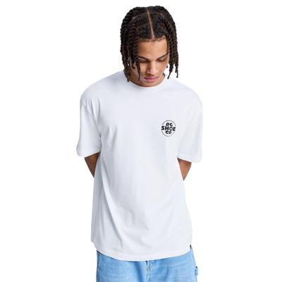T-Shirt DC SHOES "Blow Up", Herren, Gr. S, weiß, Obermaterial: 75% Baumwolle, 25% Baumwolle., Shirts T-Shirt