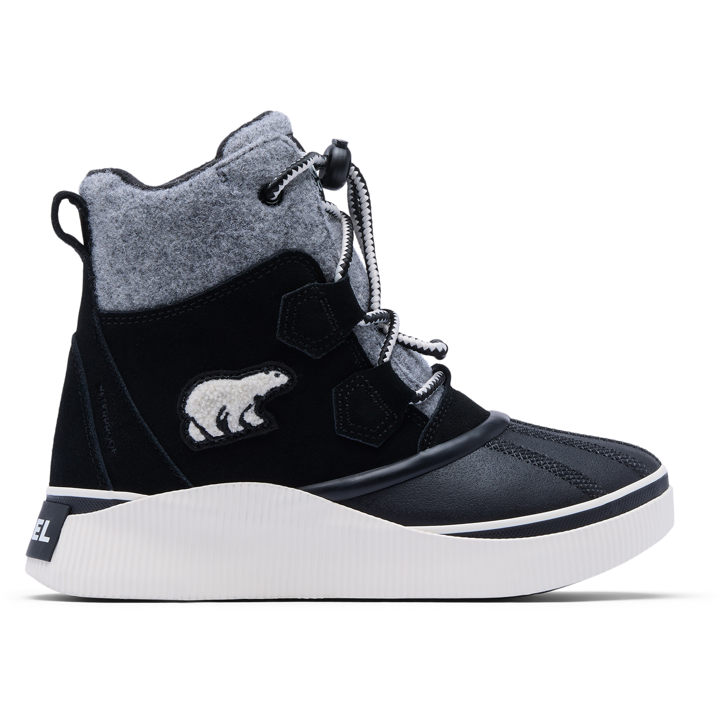 Sorel Little Kids Out N About IV Chillz WP Kinder Winterschuhe & Winterstiefel schwarz Größe 33 Lifestyle Wasserdicht