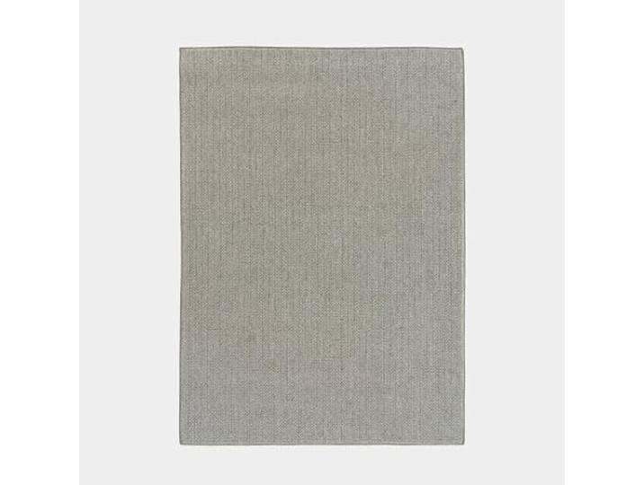 Decoweb Tapis en Laine et Polyester - Tricot - Gris Clair - 200 x 290 cm