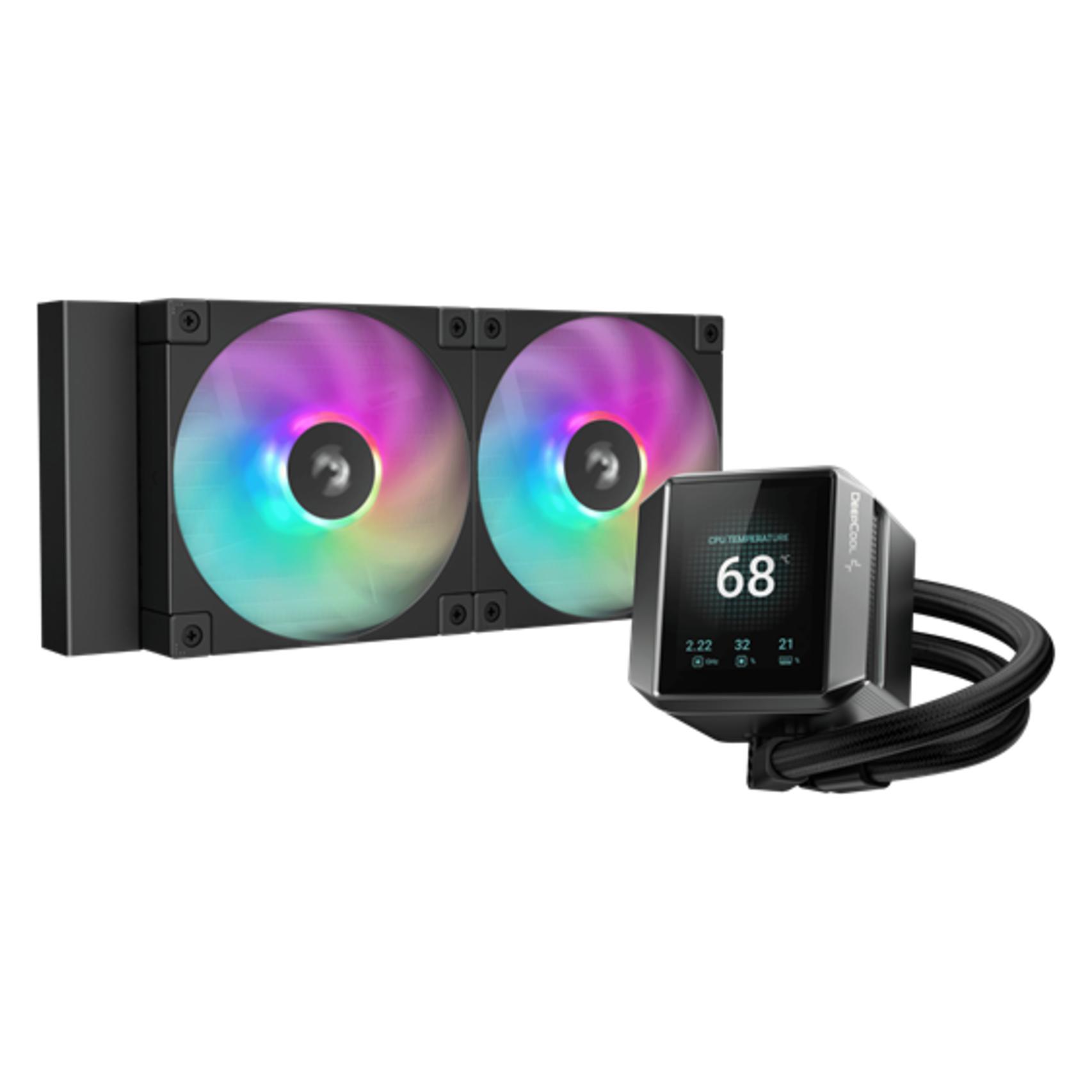 Deepcool Mystique 240 ARGB (R-LX550-BKADSNC-G-1)