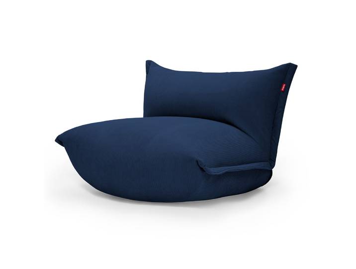 FATBOY fauteuil THE BONBARON SLIM (Cord Deep Blue - Polyester recyclé (rPET), polyester non tissé)