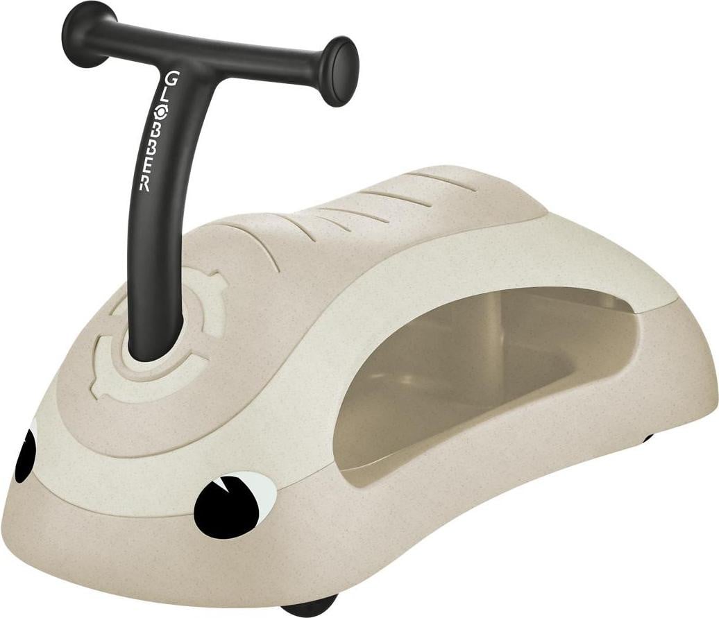 Globber Walk N' Roll 2-in-1 Eco Loopfiets, Duwwagen en Glijauto - Kokoswit