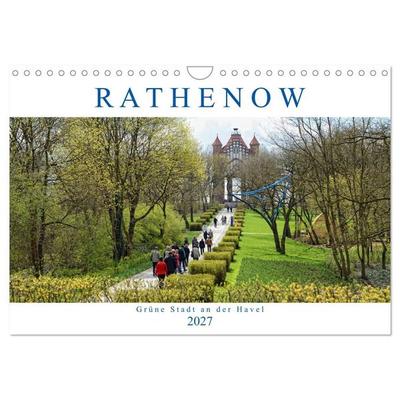 Rathenow - Grüne Stadt an der Havel (Wandkalender 2027 DIN A4 quer), CALVENDO Monatskalender