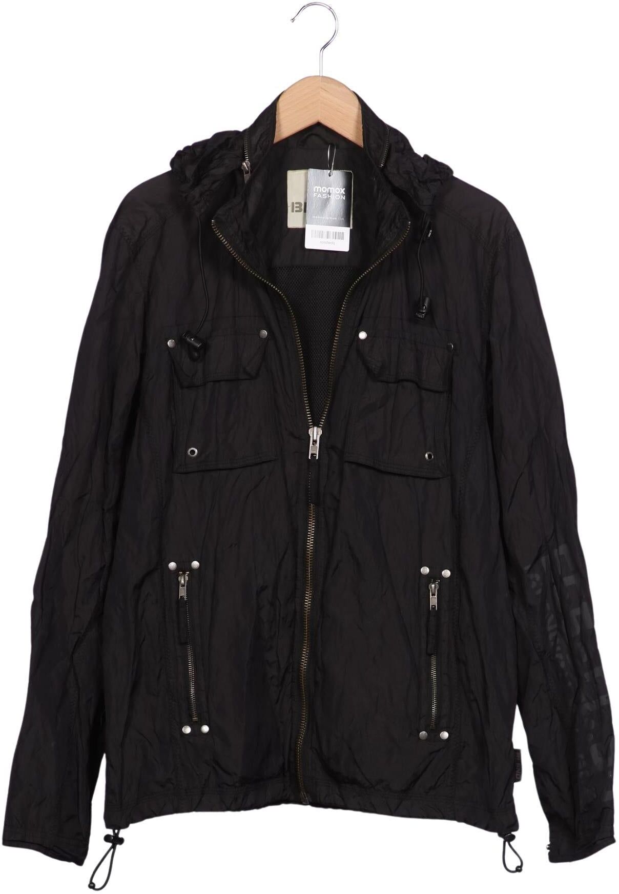 Blend Herren Jacke, Schwarz, Gr. L, Synthetik - Second Hand