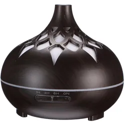 Sixtol, Aroma Diffuser, Aroma Diffusor Palm dunkles Holz 500ml (500 ml)
