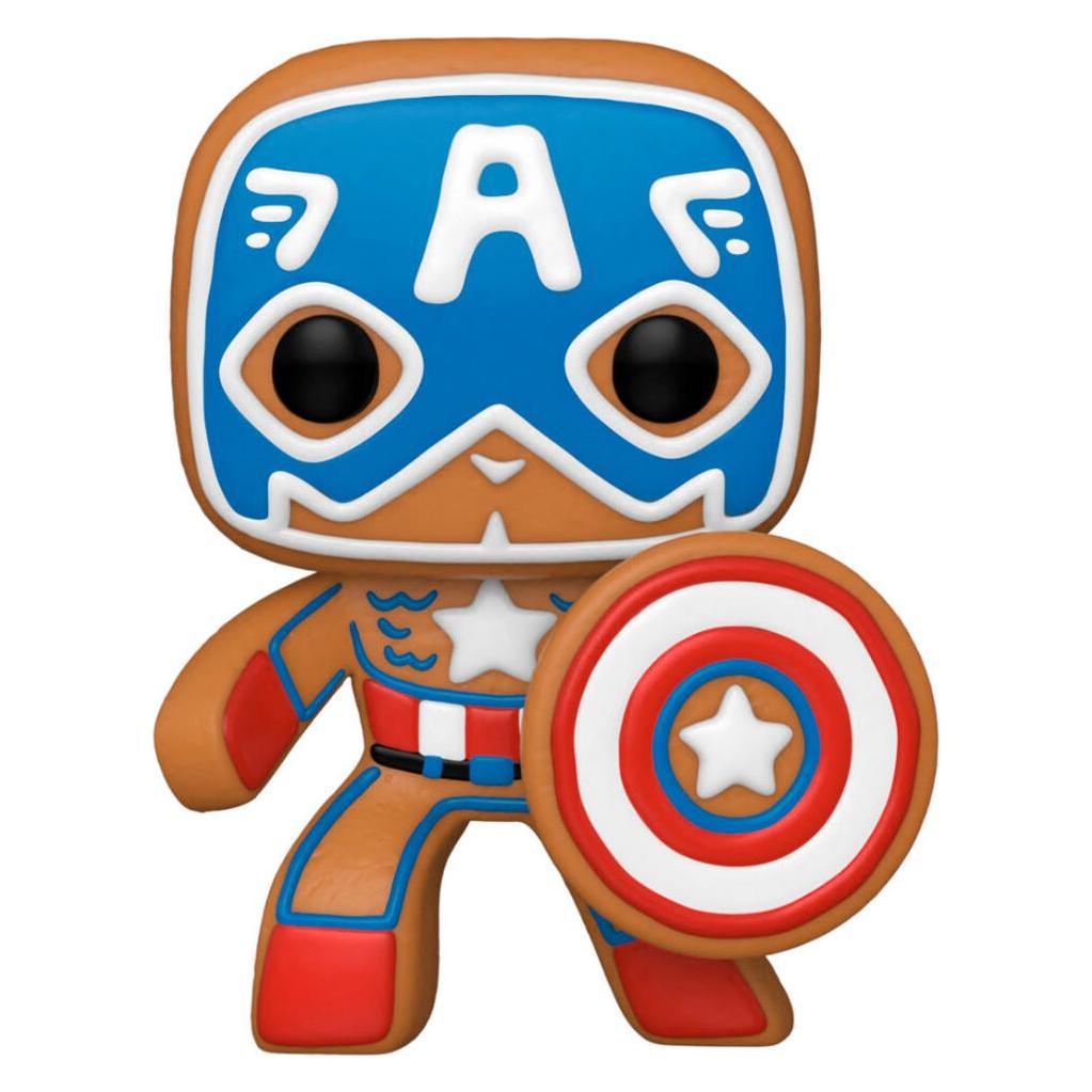 Funko POP! - Marvel Holiday: Gingerbread Captain America (50657)