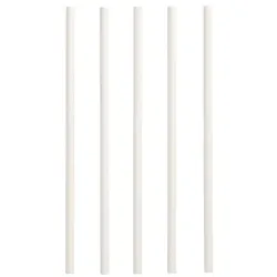Papstar 100 Shake-Halme, Papier "pure" Ø 8 mm · 25 cm weiss