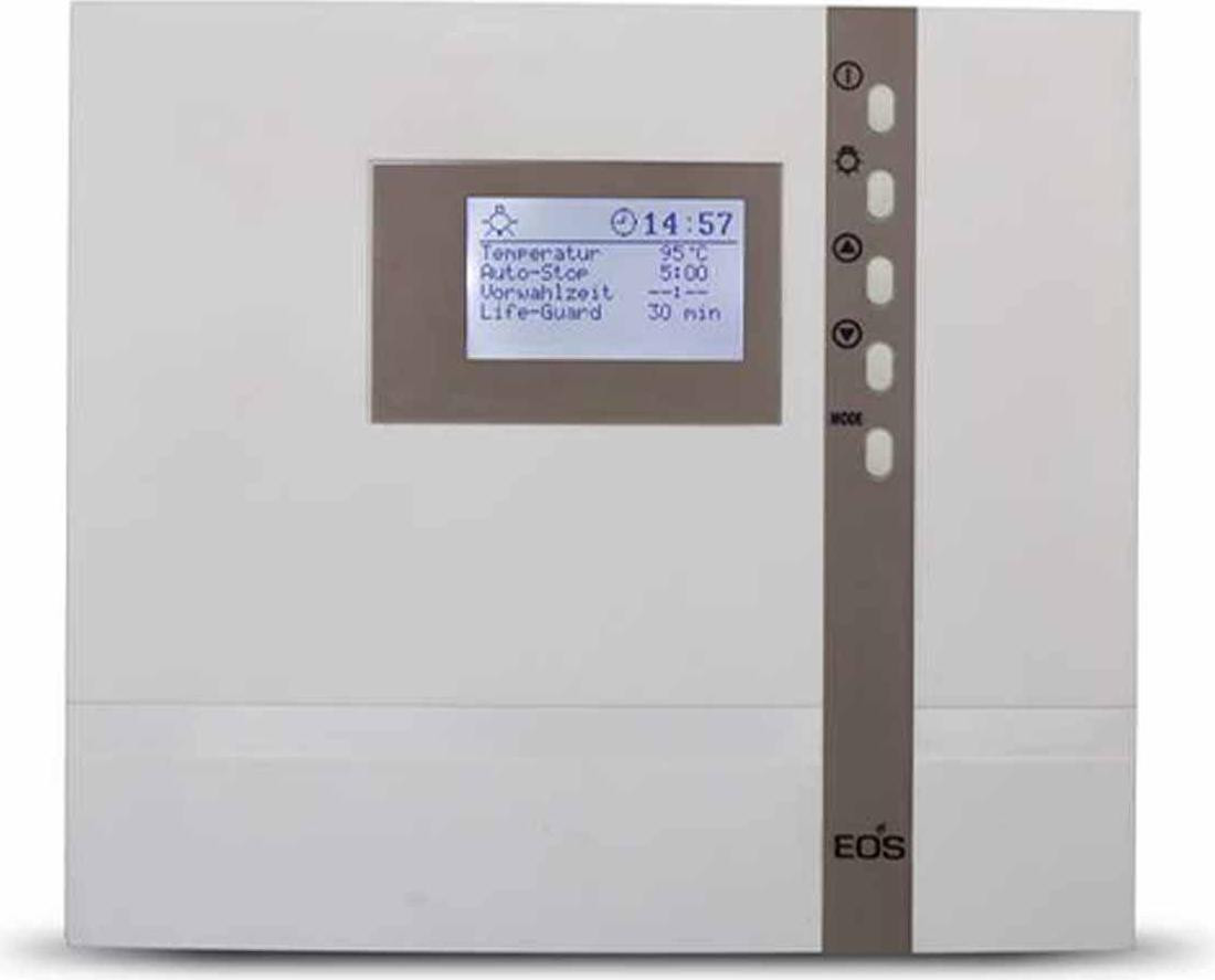 EOS Saunaregelaar Eos Econ D2 voor elektrische saunaovens in droge sauna tot 9 kW