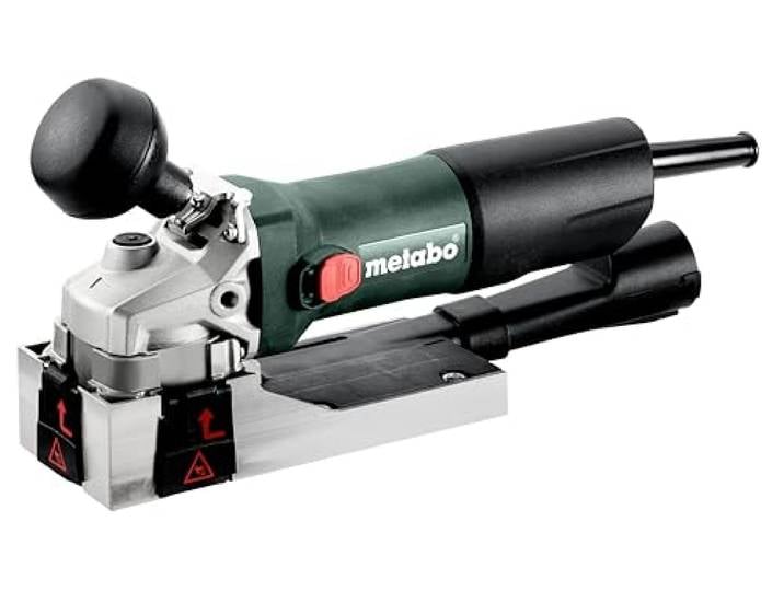 metabo LF 850 S\, Fraiseuse à Peinture 850W\, Décapeur Bois et Vernis Rabot de rénovation avec metaBOX\, 4 couteaux carbure\, profondeur 0-0\,3 mm\, pour escaliers et surfaces planes