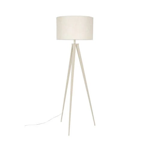 Zuiver Tripod vloerlamp Beige van metaal