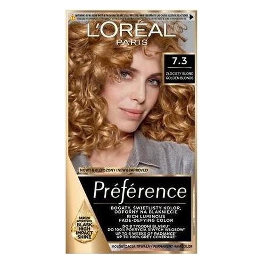 L'Oréal Paris L'Oreal Preference Haarfarbe 73 Goldenes Blond (73 Golden Blonde) (3600524172640)