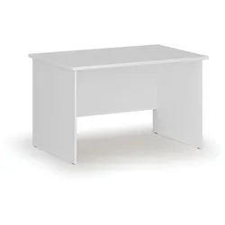 Bürotisch PRIMO WHITE, 120x80 cm, weiß