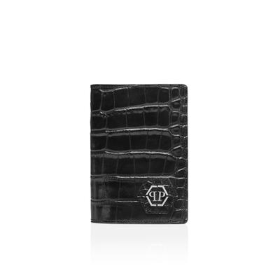 Dokumententasche PHILIPP PLEIN "Dokumentenmappe", Damen, schwarz (02, schwarz), Taschen