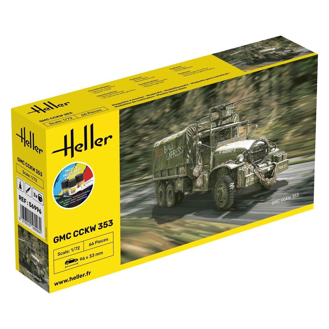 Heller STARTER KIT GMC CCKW 352 (56996)