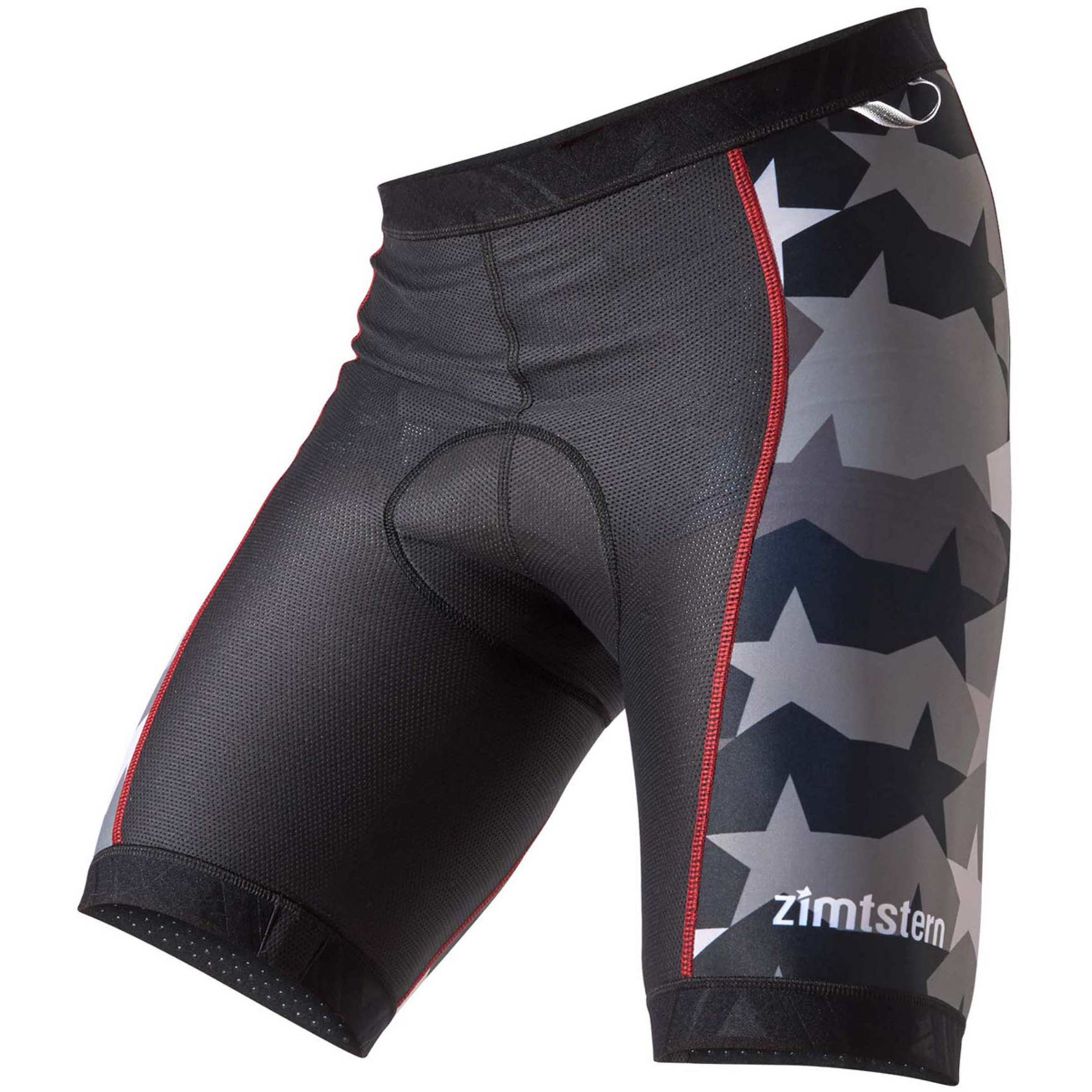 Zimtstern Ermiz Evo mit Sitzpolster Herren Fahrradhose schwarz Größe L Mountainbike Elastisch