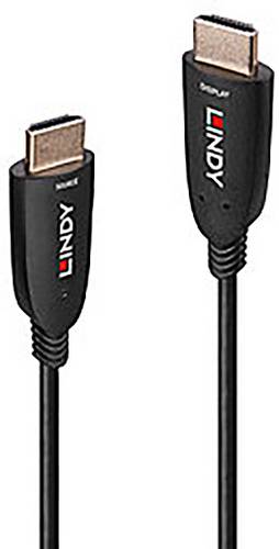 LINDY HDMI Anschlusskabel HDMI-A Stecker 15.00m Schwarz 38511 8K UHD HDMI-Kabel