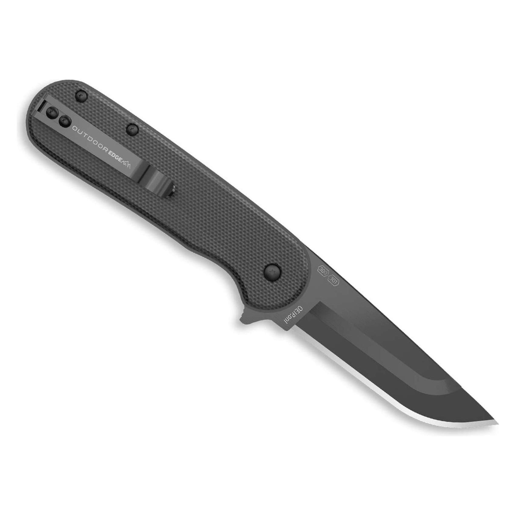 Outdoor Edge Razor VX3 3.0 G10 All Black Messer (7.60 cm) (01OE142)