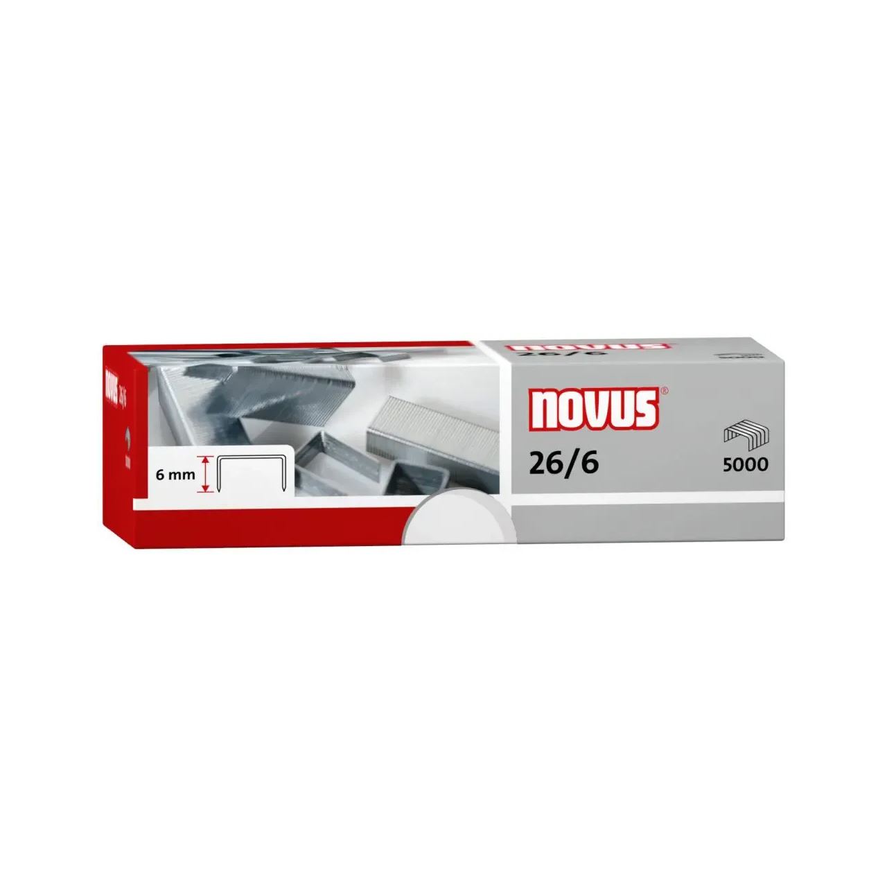 novus 5.000 Heftklammern 26/6