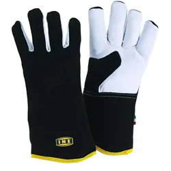 Hitzeschutzhandschuh Weiches Vollnarbenleder Handfläche aus Leder INE