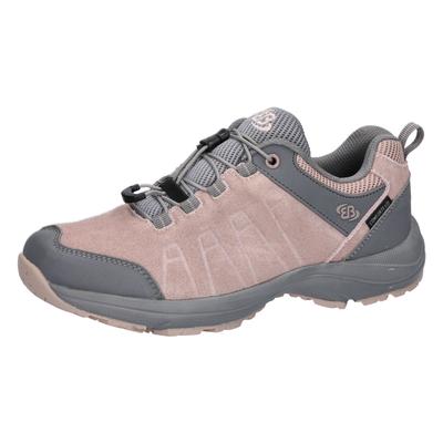 Outdoorschuh BRÜTTING "Outdoorschuh Mount Harvard Low", Damen, Gr. 36, rosa, Veloursleder, Schuhe Outdoorschuh