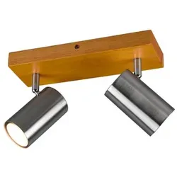 Trio Strahler Marley Alu, Eisen, Stahl & Metall Silber Nickel matt