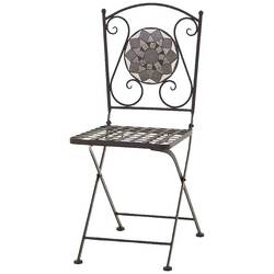 Siena Garden J04667 Como Klappstuhl Stahl mit Mosaikoptik