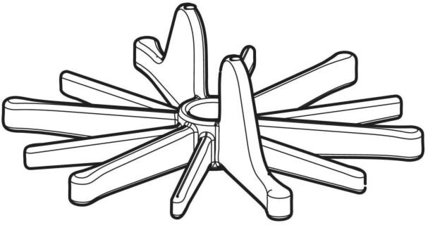 Geberit 244477001 für Bodenbeläge aus PVC