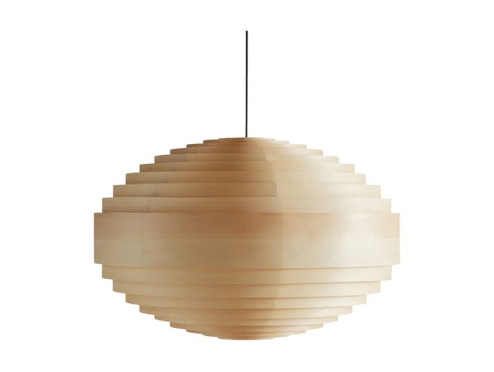 Vaarnii Suspension 1002 Hans Pendant Pin en huile-cire mat, XL Ø70 cm