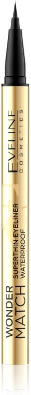 Eveline Cosmetics Wonder Match waterproof eyeliner shade Black 1 pc
