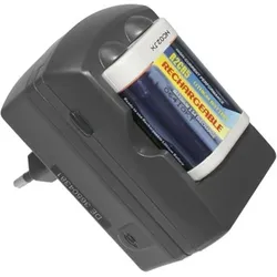 AGI SteckerLadegerät kompatibel mit Canon 2CR5 (Kamera Akku Ladegerät), Kamera Stromversorgung, Grau