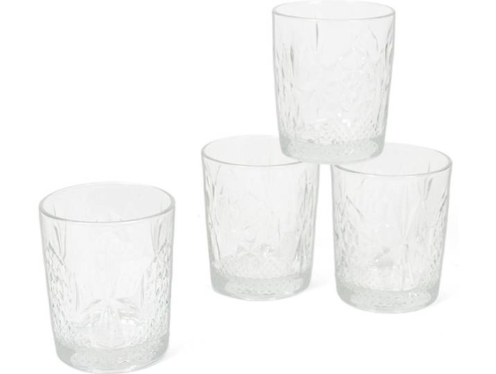 Bormioli Rocco Whiskyglazen - 4x stuks - 400 ml - glas - drinkglazen - tumbler