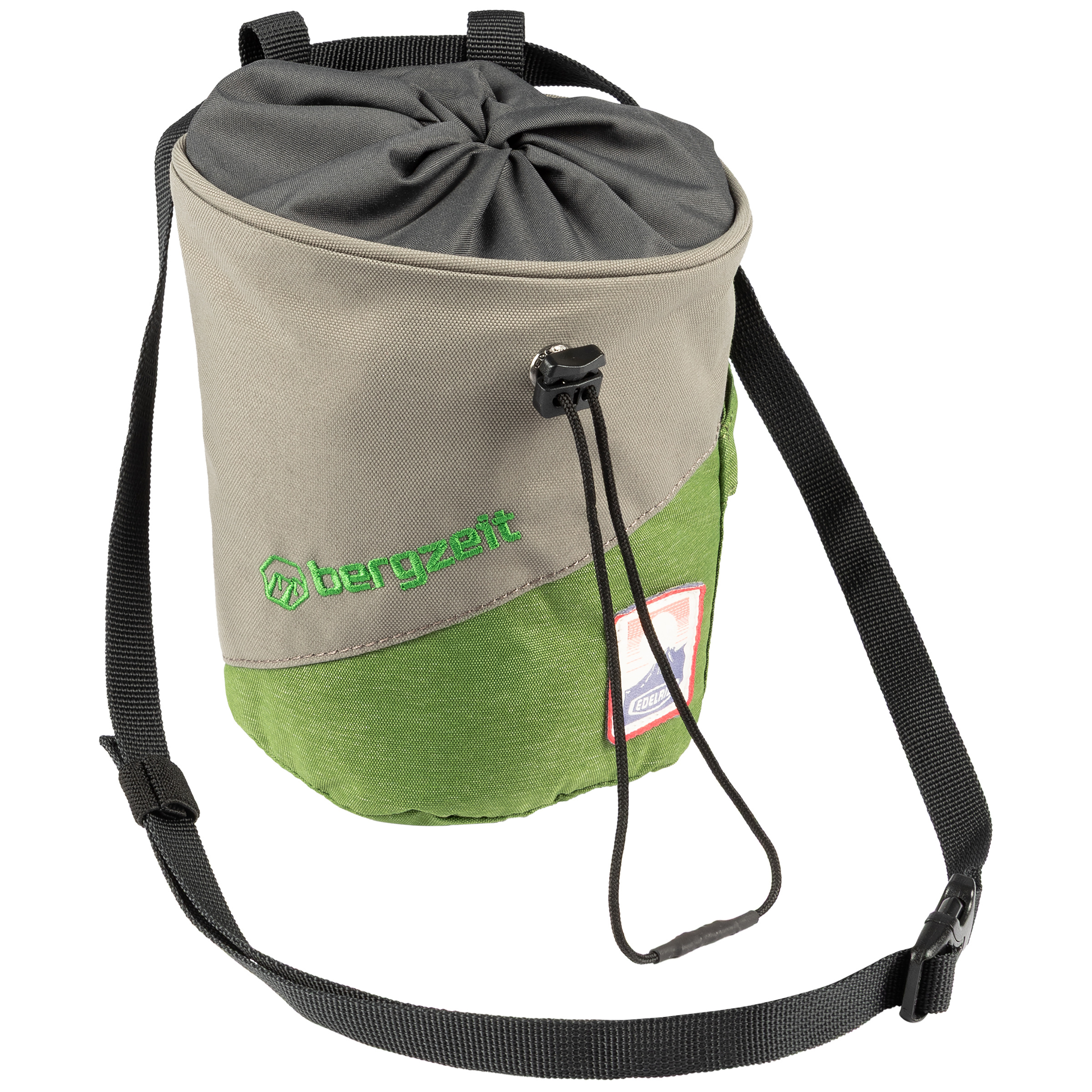 Edelrid Bergzeit Monoblock Chalk Bag Chalkbags gruen Bouldern | Sportklettern