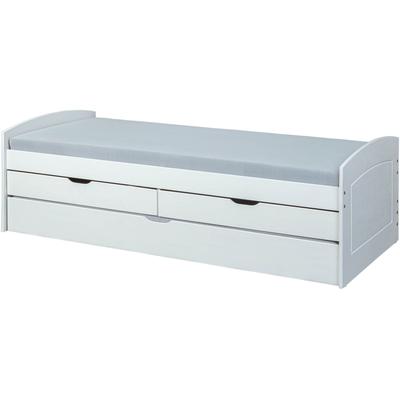 Kinderbett INTER LINK, weiß (weiß, weiß, weiß), B:98cm H:63cm L:204cm, Betten, Kinderbett