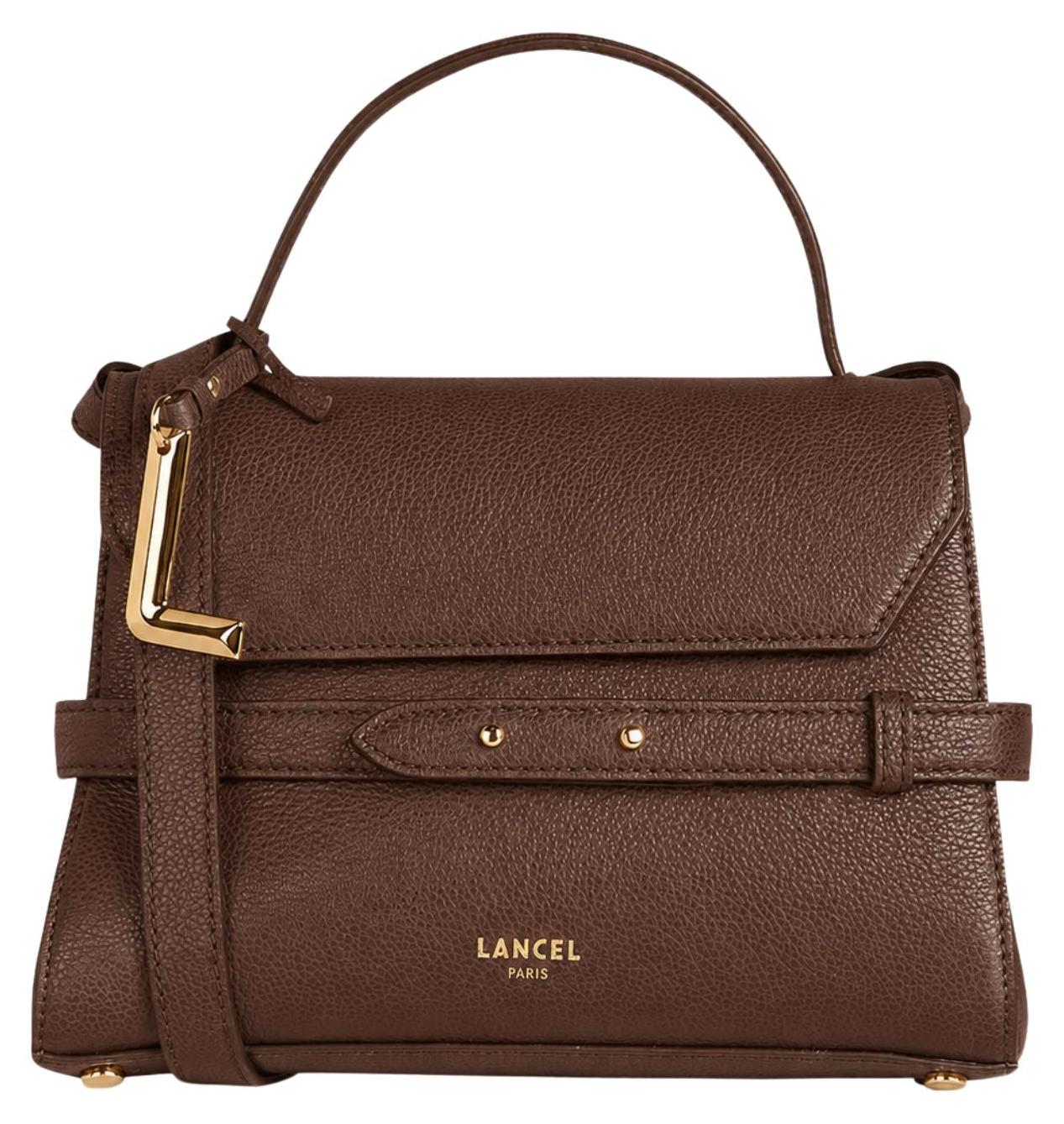 Lancel Faubourg Handtasche Leder Kokosnuss