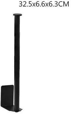 Uplift Treasures Stainless Steel Paper Towel Holder black L1