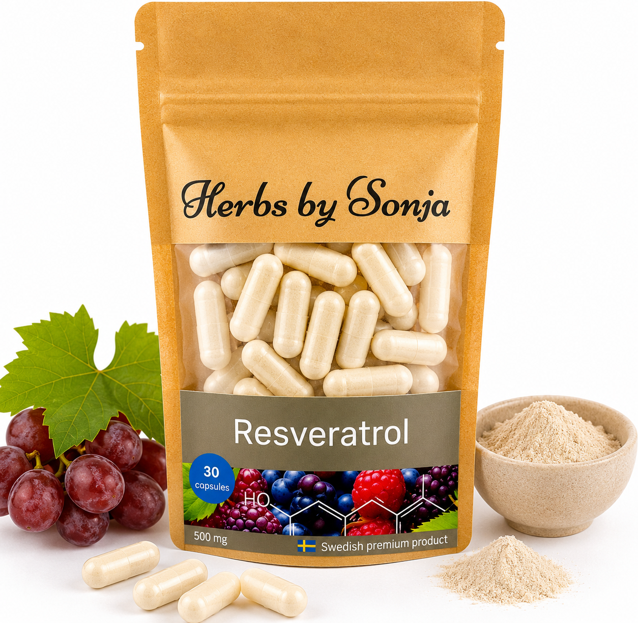 Resveratrol – 30 capsules