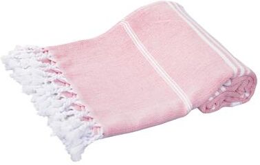 Porch & Den Independence Striped Cotton Fringed Oversized Beach Towel